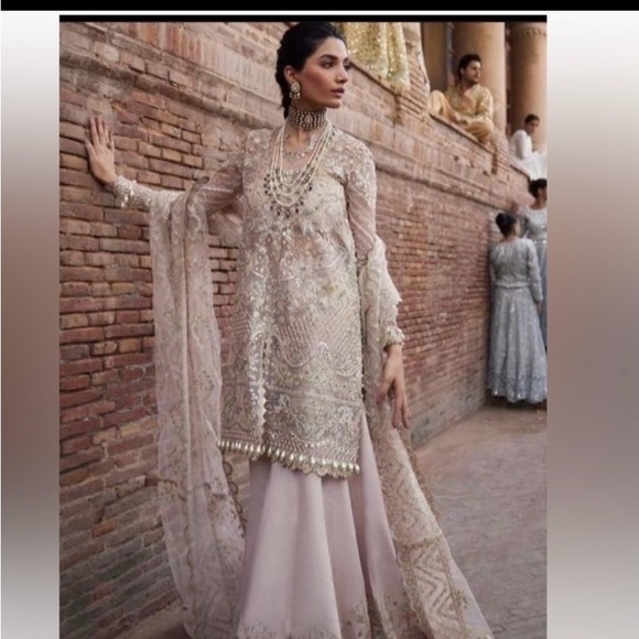 New, Gorgeous, 3 piece set, Indo Western, Indian, Pakistani, Sharara suit - Picture 9 of 9